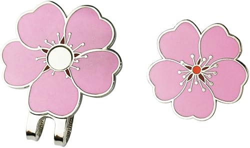 Miniatura 2 de PINMEI Marcador de pelotas de golf con clip para sombrero de golf para tu amigo