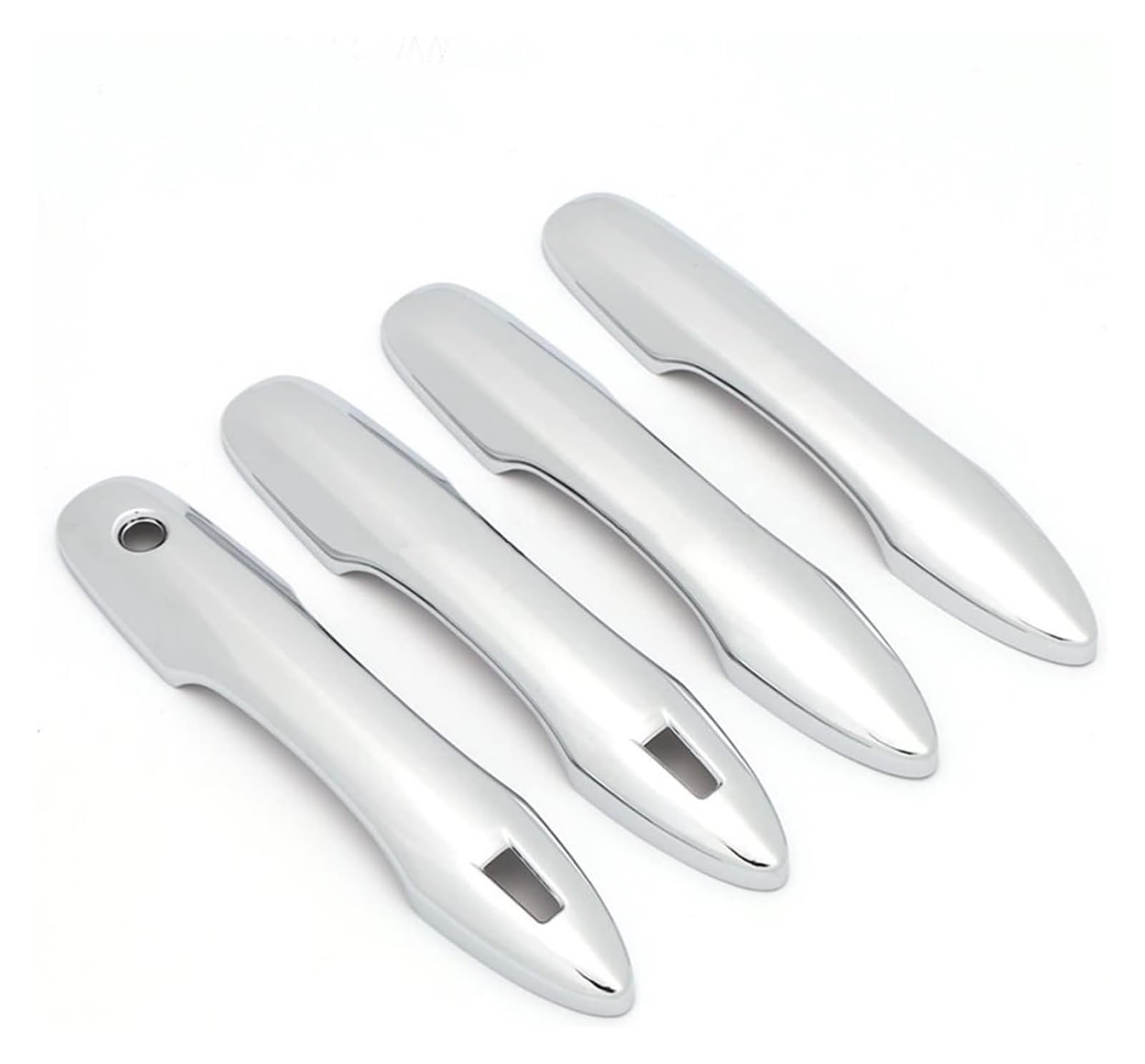 Qwqthgs 1 Car Exterior Door Handle Cap For Toyota For Camry Xv70 2018 2019 2020 Carbon Chrome Car Exterior Door Smart Handle Protect Decoration Cover