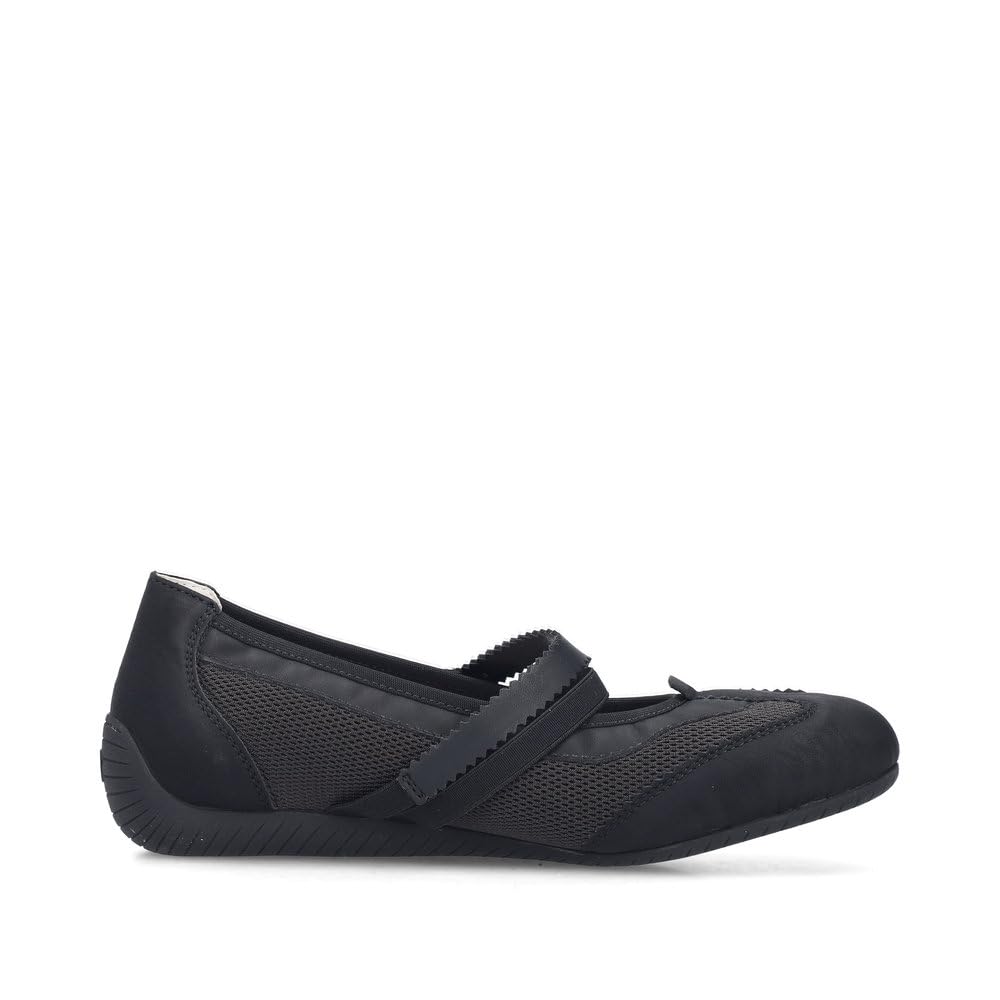 Rieker Damen Klassische Ballerinas 41250, Frauen Flats, lose Einlage
