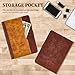 Case Compatible for Vodacom Smart Tab 8 8.0-inch Tablet Case 360 Degree Rotation Multi-Viewing Angels PU Leather Stand Folio Cover Camera can be Used Brown