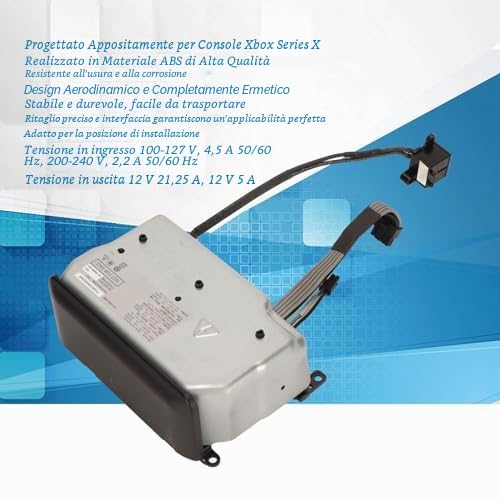Bewinner per Scheda di Alimentazione Series X, Alimentatore Interno Sostitutivo per Adattatore CA Stabile per Series X, Modulo Mattone Adattatore CA per Console di Gioco Series
