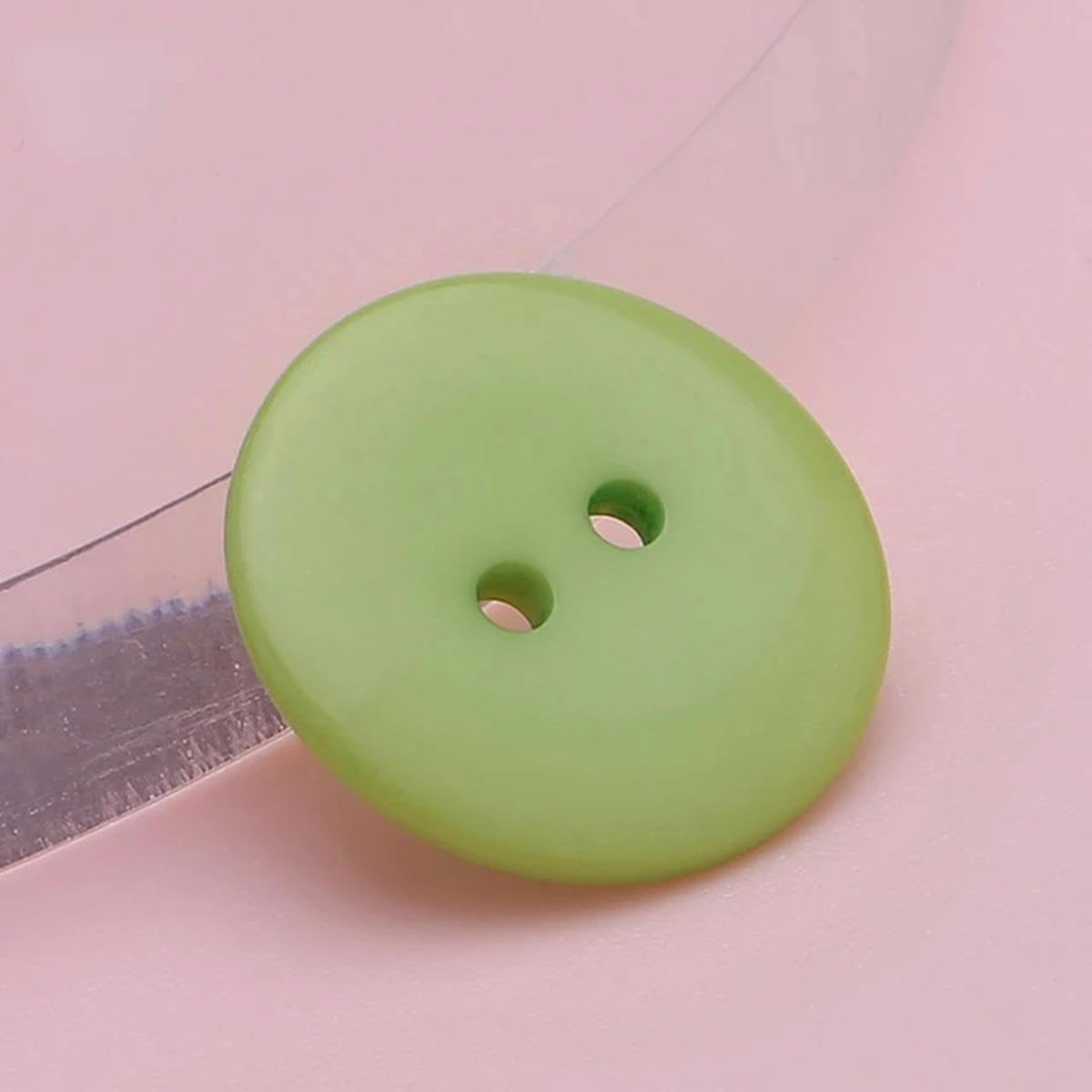 Bottoni, 9-30mm misti Abbigliamento for bambini colorati con doppio occhio for pane for fai da te in resina Scrapbooking Maglieria a mano artigianale All'ingrosso-Azzurro-36L 23,0 MM 30 pezzi