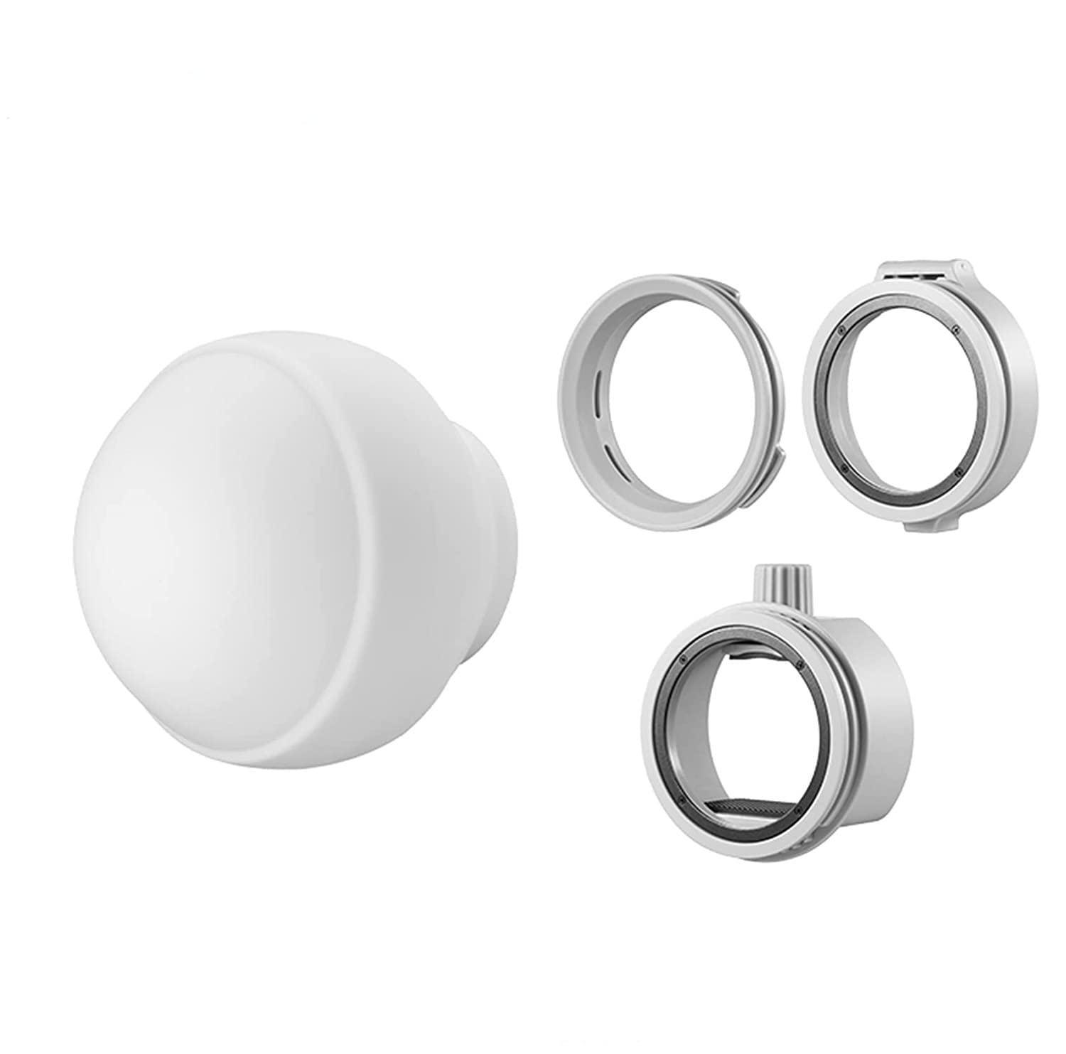 GODOX ML-CD15 Kit Cupola di Diffusione per ML30 MLBI ML60 ML60BI TT600 TT685S TT685 V860II TT520II V1S V1C V1N V1F V1O V860III-S TT685S AD100PRO AD200PRO AD300PRO AD400PRO (include 3 adattatori)
