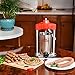 The Sausage Maker - 5 lb. Heavy Duty Vertical Sausage Stuffer - Includes Stuffing Tubes - Metal Gears