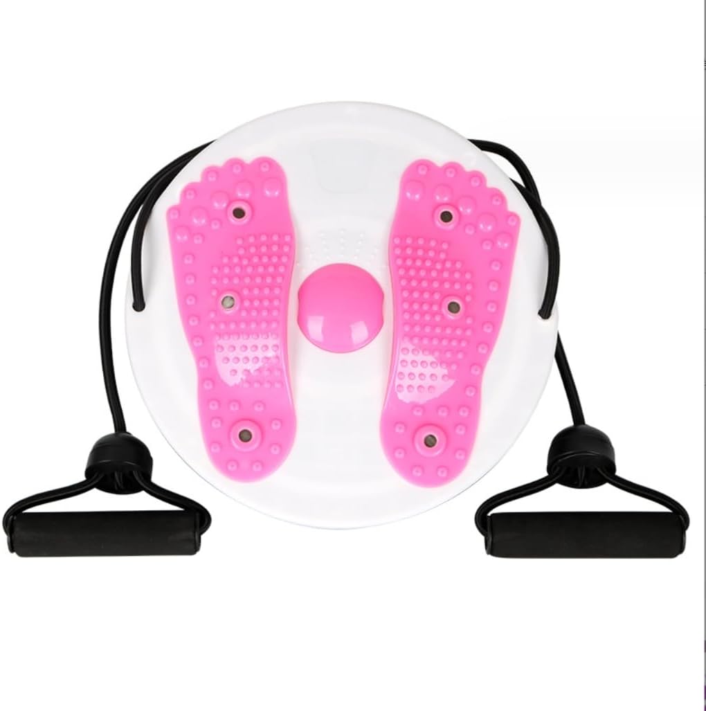 Waist Twisting Disc Unisex Waist Trainer Abdominal Exercise Foot Massage Plate Workout Home Gym Body Building Weight Loss Fitness Equipment