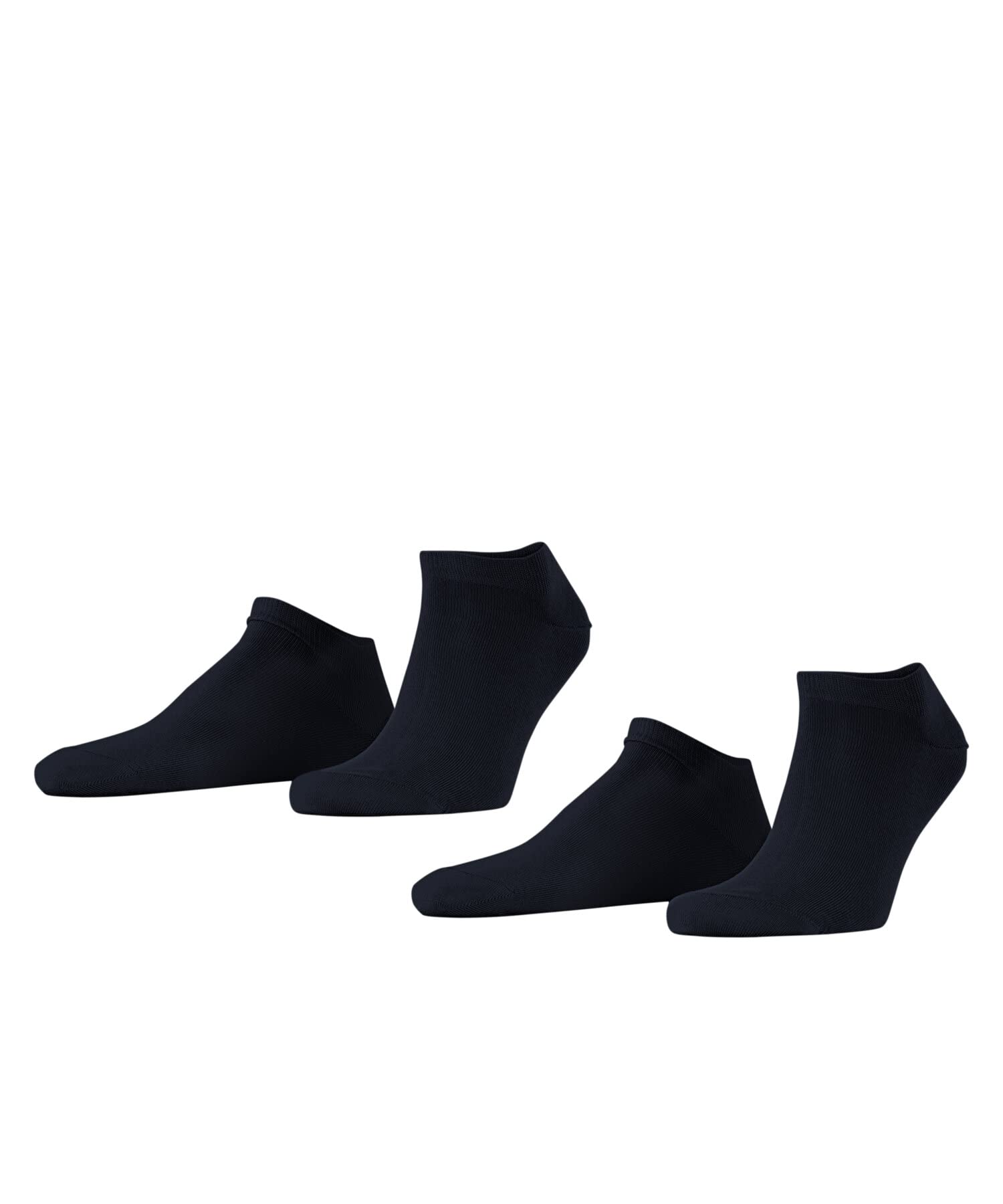 Esprit Men's Blue Marine 6120 Basic Uni Multipack M Sn Cotton Low-Cut Plain 2 Pairs Trainer Socks, 8.5-11