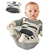 1Set Newborn Infant Baby Boys Girls Romper (Age 0-6M, Gray)