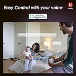 B11 LED Smart, WiFiLight Candelabra Bulb Compatible with Alexa Google Home, RGBCW Color Changing, Cool Warm White Dimmable, No Hub Required, 40WEquivalent, RGB2700K-6500K, 2 Count (Pack of 1) - Image 4