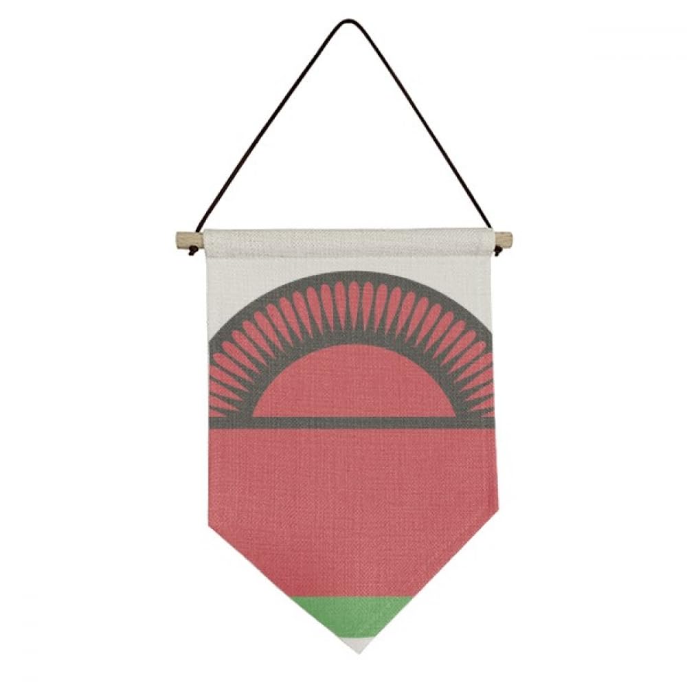 Drapeau Malawi en toile pour une ambiance évasion
