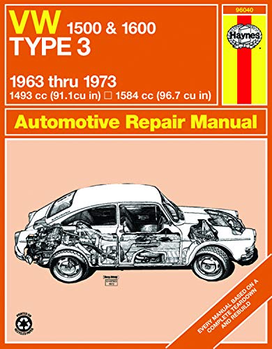 VW Type 3, 1500 and 1600, 1963-1973