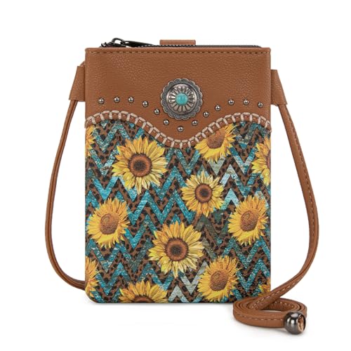 Image of Montana West Small Crossbody Bags for Women Western Cell Phone Purse