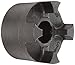 Lovejoy 76505 Size CJ 42/55B Curved Jaw Coupling Hub, Cast Iron, Inch, 13T 8/16DP Bore, 3.74