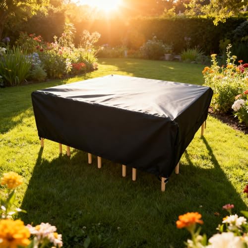 Housse pour terrasse et jardin pour préserver votre table à manger extérieure - 8