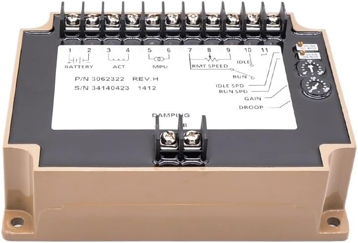3062322 Speed Governor Control Unit Module 3032323 Generator Electric Spare Parts Controller(3044196)