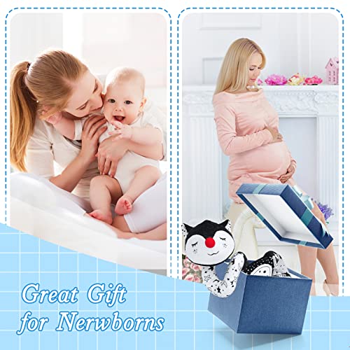 Image of FATI Car Seat Toys for Babies 0-6 Months, Black and White High Contrast Baby Spiral Carseat Toy for Infant 0-3, 3-6 Newborn, Stroller Toys for 0 3 6 9 12 Months Baby Ideal Gift