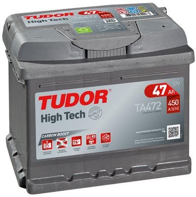 TUDOR Batería 47, Ah 450, A/EN TA472 L 207mm B 175mm H 175mm Compatible con FORD Fiesta Mk6 Hatchback CB1, CCN, JA8, JR8, SUZUKI SWIFT III MZ, EZ, TOYOTA Yaris Hatchback P9, SKODA Octavia II Combi 1Z5