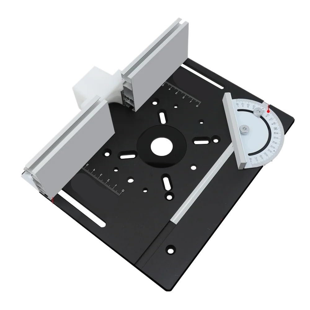 Elevador de precisión para fresadora - Sistema de elevación de mesa para fresadora - Inserto de placa para fresadora - Para configuraciones rápidas, precisas, confiables y repetibles (juego de placa