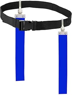 Vynetra Banderas de cintura de fútbol para exteriores, cinturón de fútbol multiusos, banderas de fútbol, banderas, cinturón de fútbol, cinturón de fútbol