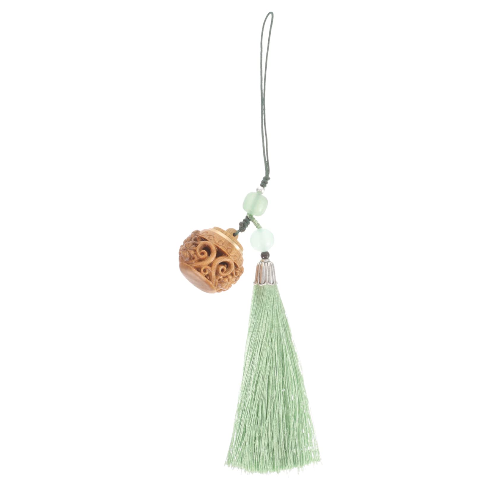 UKCOCO 5piezas Pendiente Decorativo Para Teléfono Diseño De Sachet Aromático y Borlas Cadena Colgante Multi-funcional Accesorio Elegante Para Móviles y Smartphones