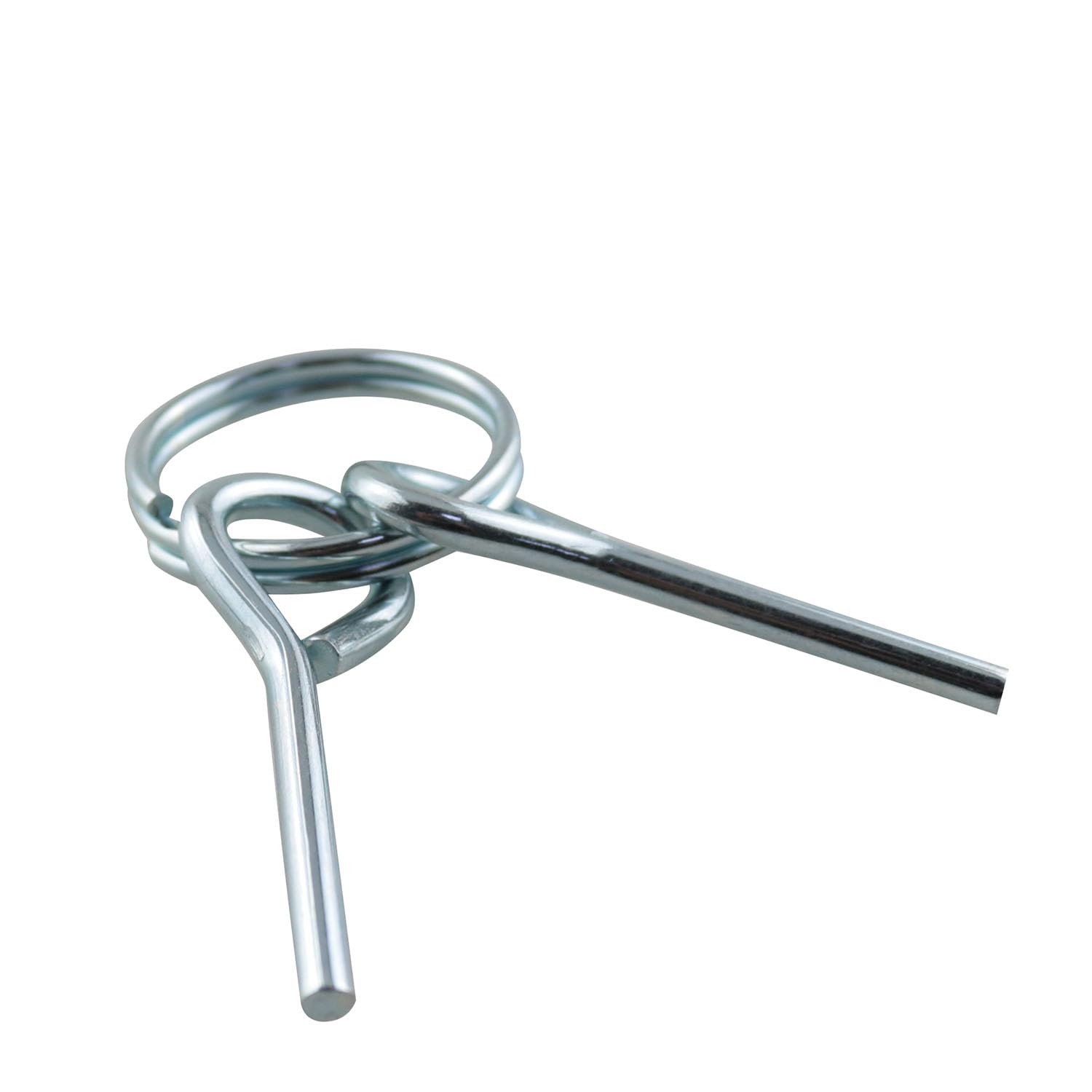 Tent Pole Rings and 2 Pins JCBIZ 4pcs Stainless Steel Rings with 2 Pins for Outdoor Camping Hiking Travel