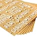 Talented Kitchen 134 Preprinted Minimalist Spice Labels, Bold All Caps White Seasoning Labels for Spice Rack, Kitchen Cabinet and Pantry Organization
