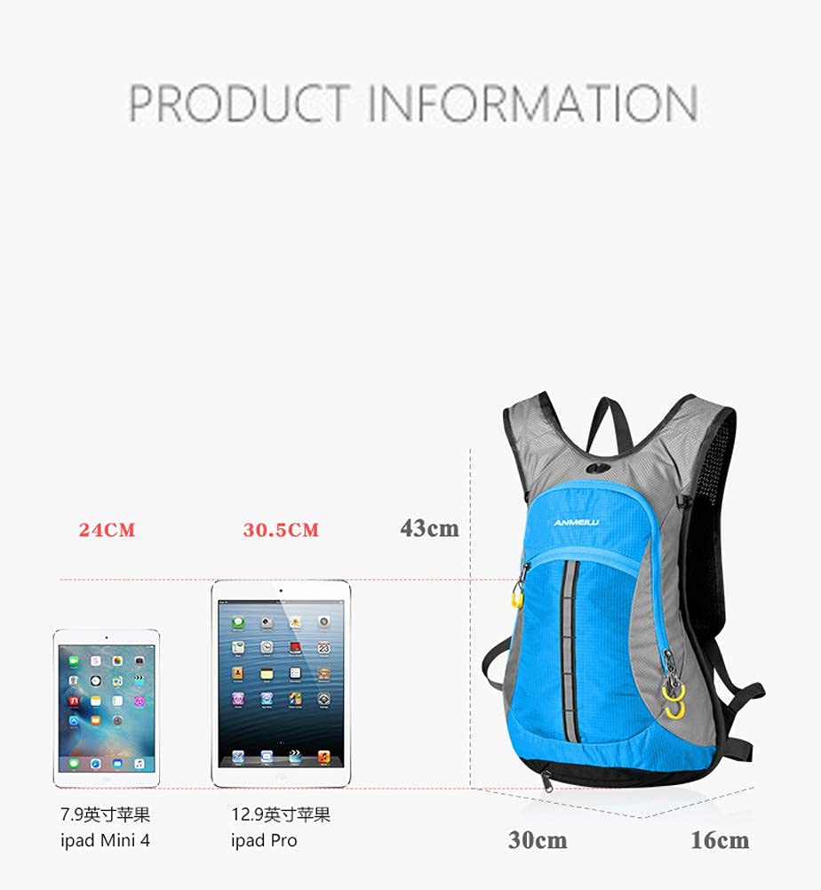 Outdoor-Tasche, Fahrrad Fahrrad Rucksack für Männer Frauen Reise Rucksack Taschen mit Regenschutz Rucksäcke Outdoo Sports Hydration Wassersack Reiten Daypack Travel