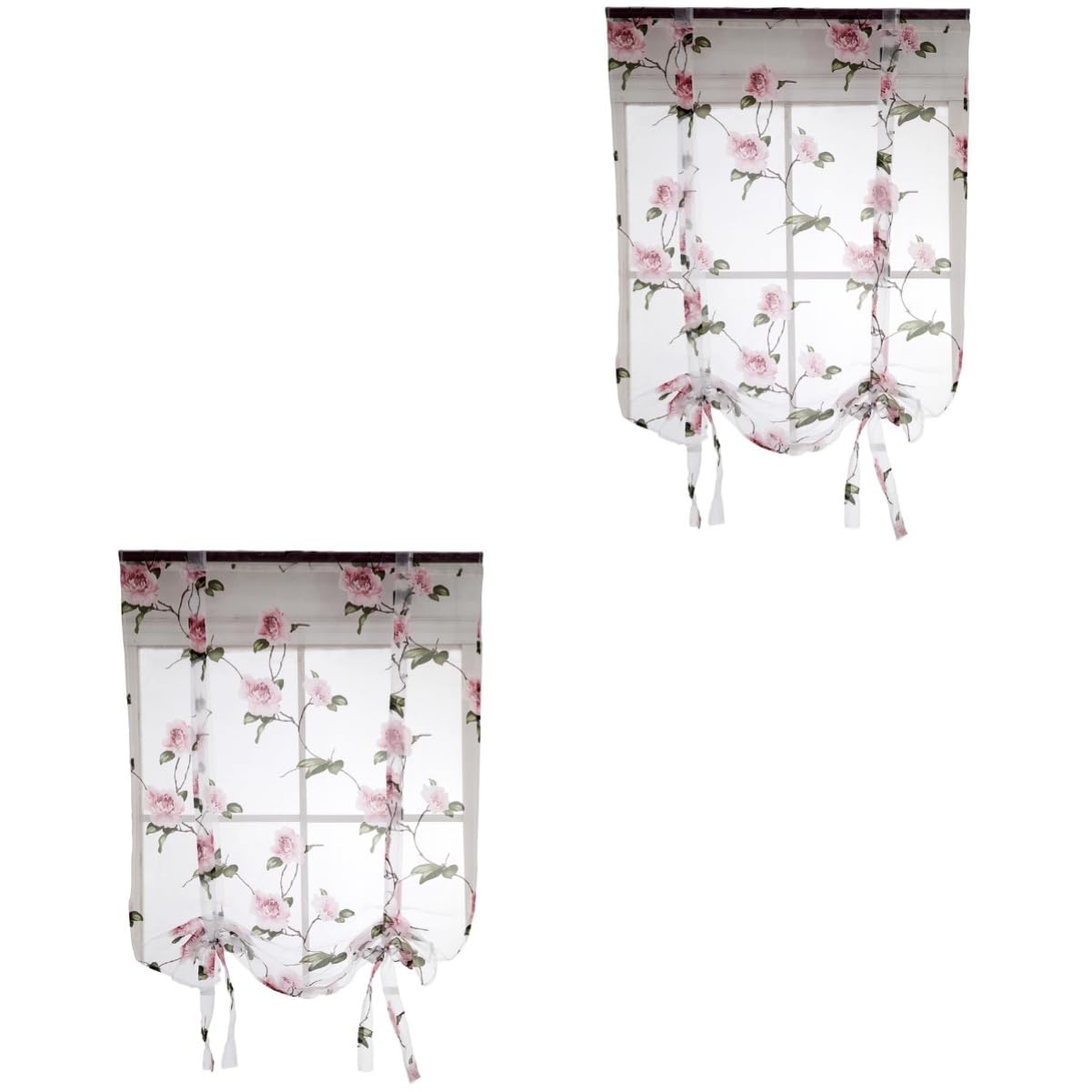 Rideaux occultants au design floral chic textile salon 1 X 1,6 M