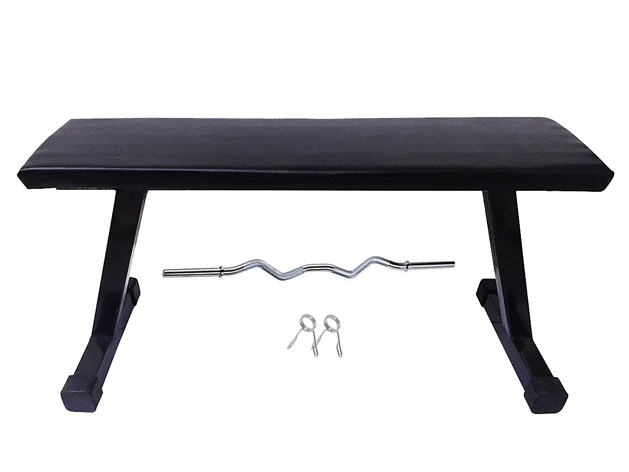 Musclen Fitness Home Gym Set, Home Gym Combo , Home Gym Equipments For Men, 3Ft Curl Rod , Flat Gym Bench , Exercise Set, Home Gym Kit, Black (FLATBENCH_3FTCURL_ROD) (B09DGV52ZQ) Amazon Price History, Amazon Price Tracker