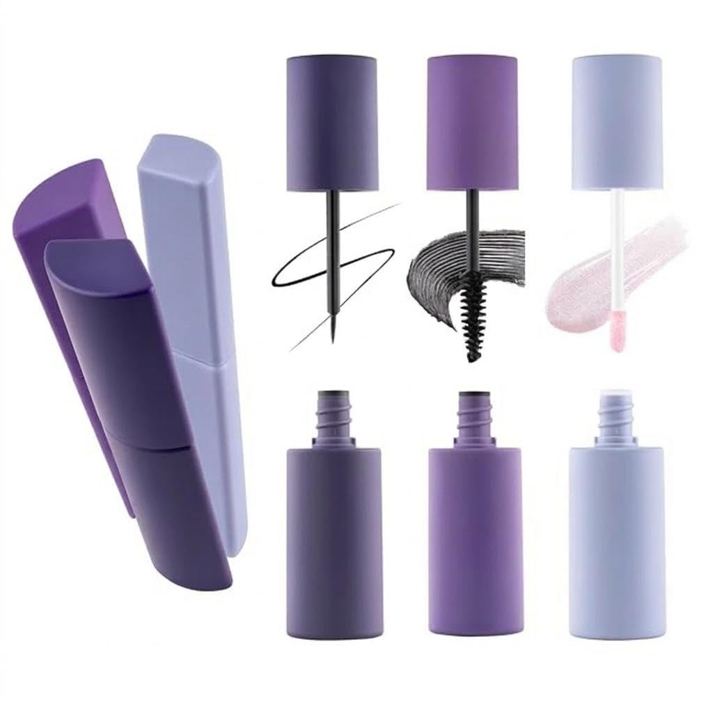 3-IN-1 Eye Makeup Kit with Eyeliner, Mascara & Eyeshadow (24.50gm) | Travel Friendly Design | Long-Lasting | Versatile | Effortles Application-image-44