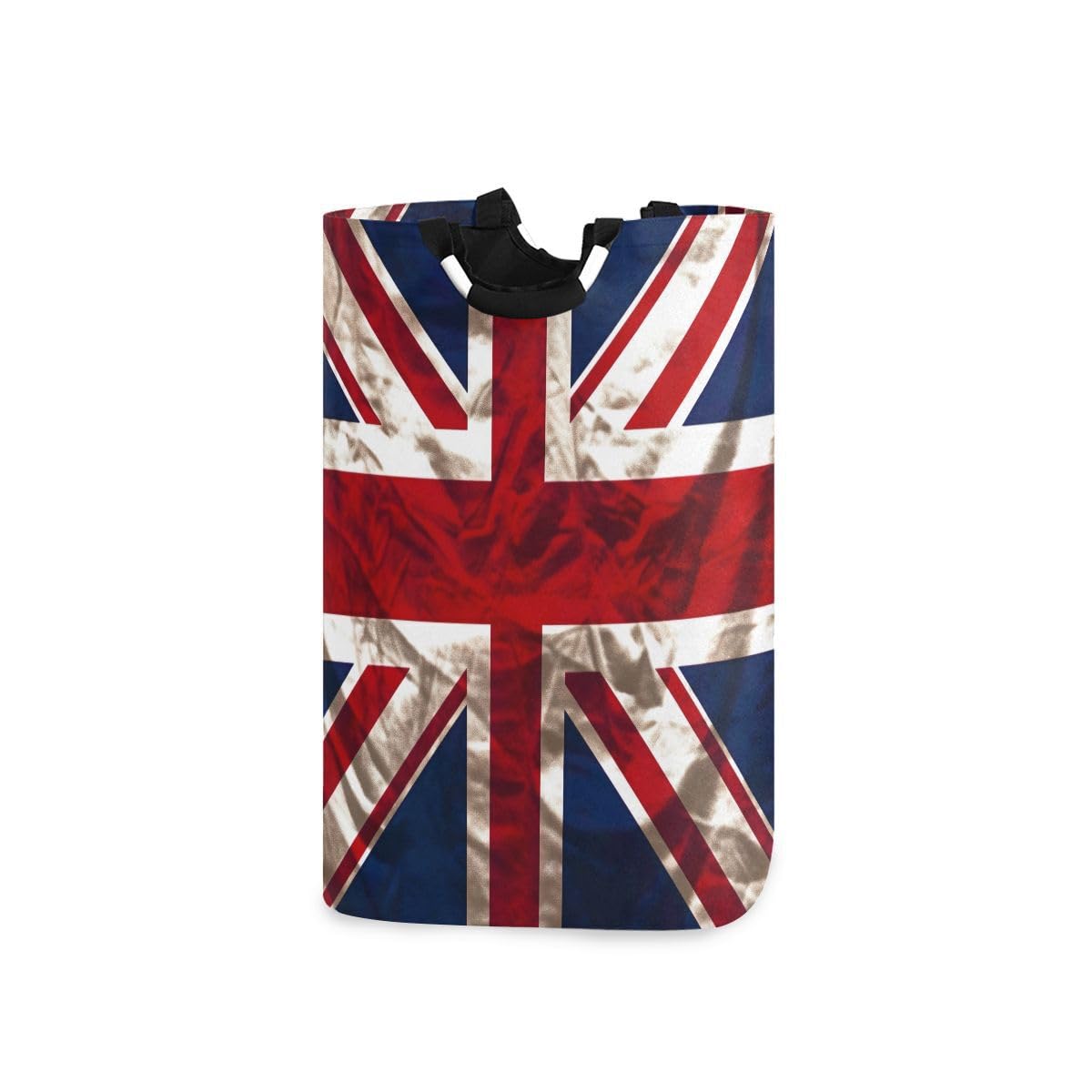 Jumbear A Union Jack Large Laundry Basket,Collapsible Laundry Bag, Foldable Laundry Hamper, Toy Storage Basket For Blankets, Towels, Books