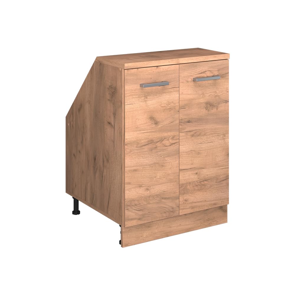 Vicco Kitchen sloped ceiling cabinet Raul, Goldkraft oak, 60 cm โ image 1