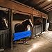 Shinylin Aisle Stall Guards for Horses 126 x 21.3 Inches Horse Stall Guard Designed to Keep Horse Securely in Stall in Style, Adjustable Straps and Sturdy Hardware Included