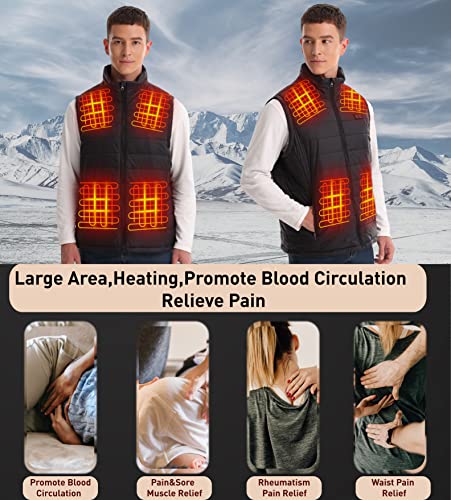 Heated Hunting Vest with Battery Pack - Simplified