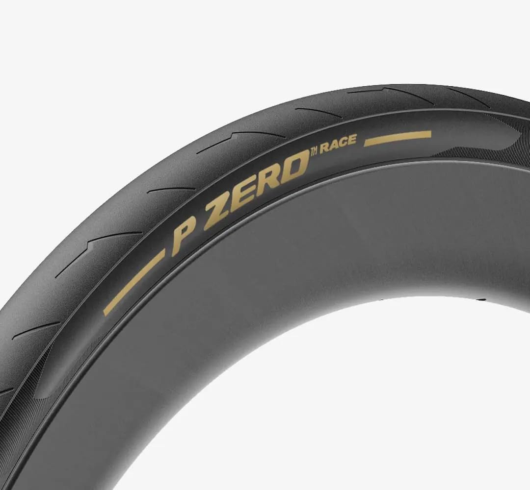 Pirelli P Zero RACE Tubeless Folding Tyre 700c 26mm 127TPI LTD EDITION GOLD LOGO