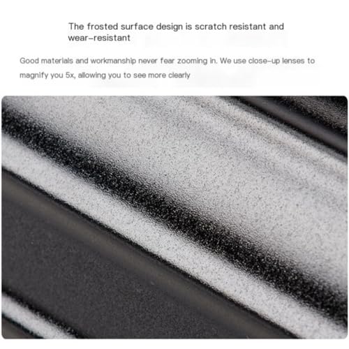 Suitcase Stylish Large-capacity Aluminum Frame Trolley Case, Extra Large Box, Can Check Password Box 28-inch Box Luggage(Silver)3