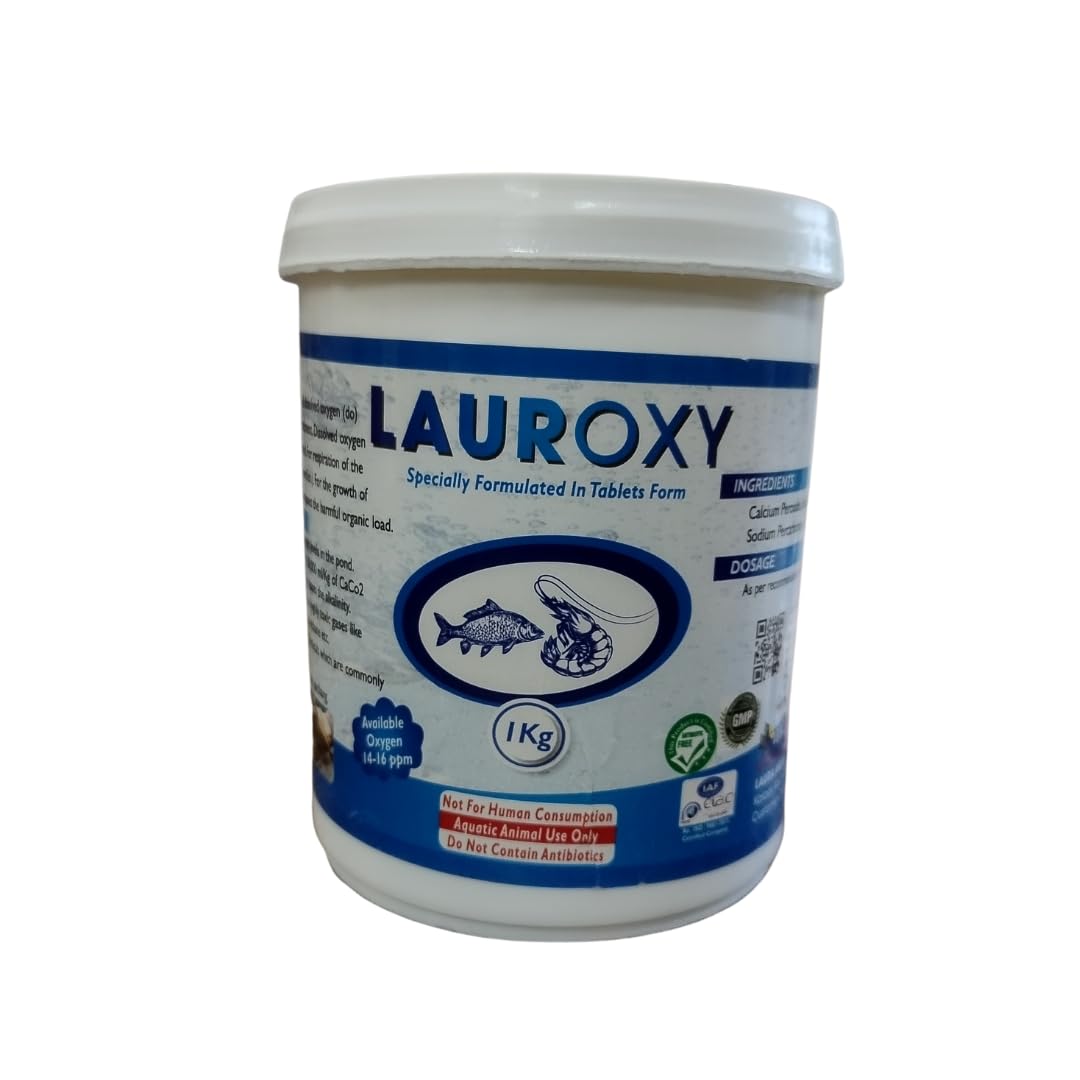 Bio Pro LAUROXY Pond Dissolved Oxygen Tablets. Specially Formulated in Tablets to Increase Pond Oxygen Levels.(1kg)-image-17