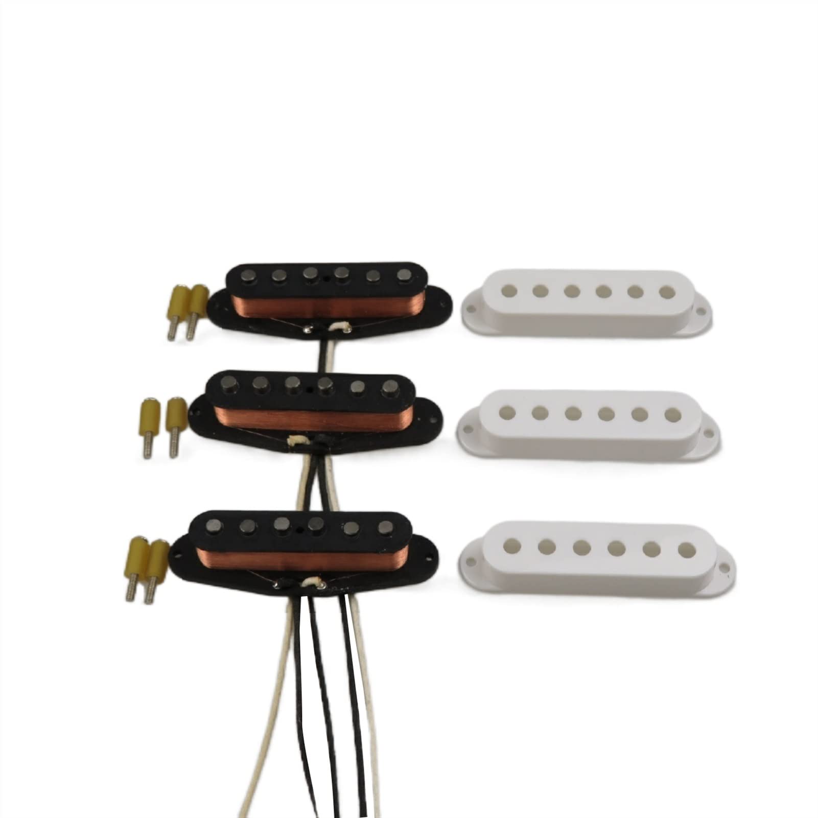 Humbuckers Pickups De Guitarra Single Coil Alnico V Pickup Set para S T Guitarra (Color : 06)