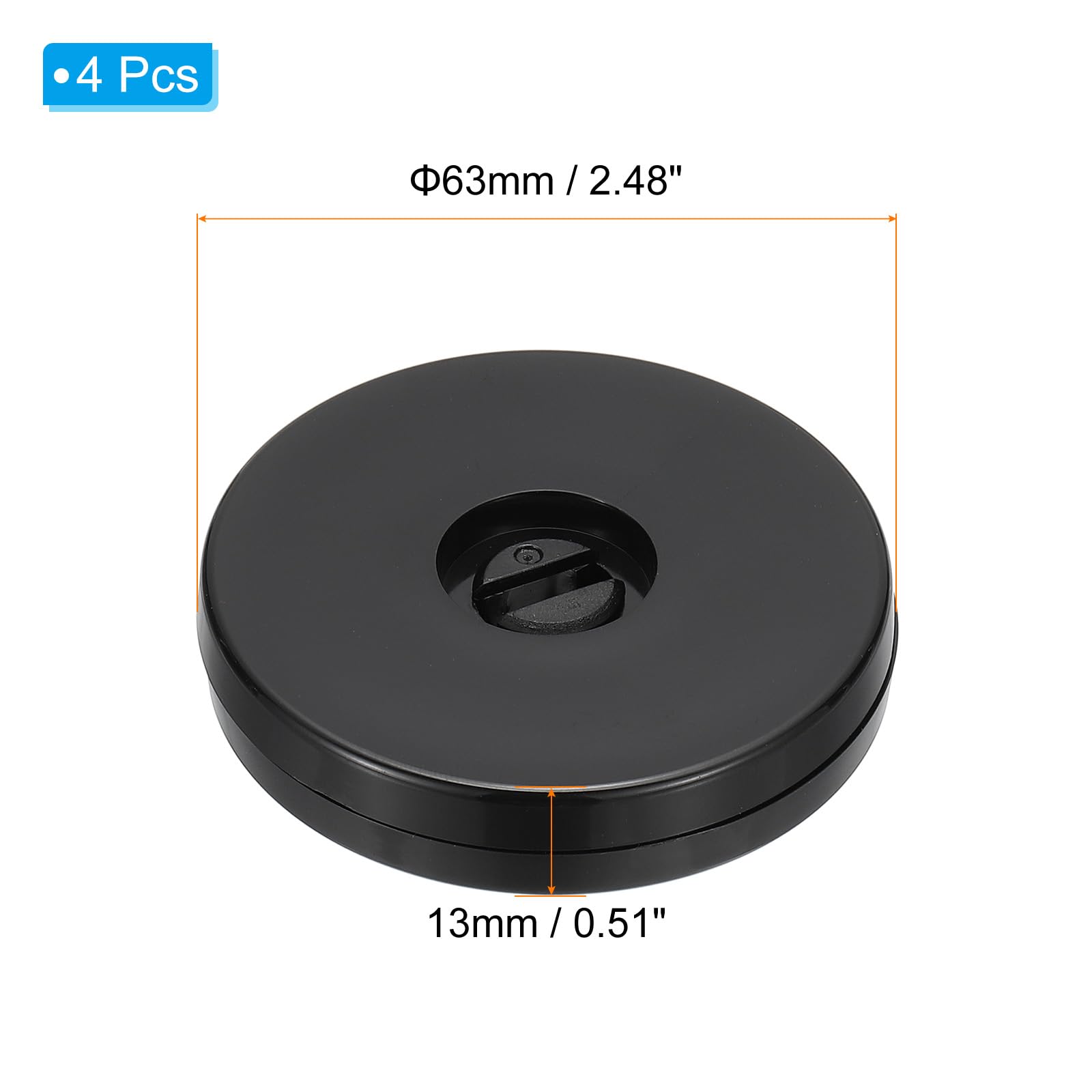PATIKIL 2.5 Inch Heavy Rotating Swivel Stand - Image 2