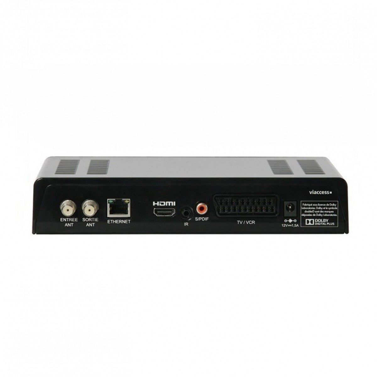 Servimat Vega Récepteur Satellite HD + Carte TNTSAT Astra 12 V/220 V Noir