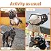 Mayerzon Pitbull Muzzle for Large Medium Sized Dogs to Prevent Biting Scavenging, Basket Muzzle for Rottweiler Staffordshire Terrier in Grooming Training, Allow to Pant Drink, Lightweight and Sturdy