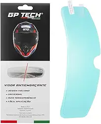 Película Proteção Antiembaçante P/ Viseira Pinlock Capacete Universal GP Tech Importada