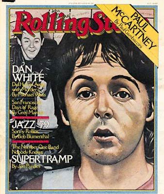Rolling Stone Magazine # 295 July 12 1979 Paul McCartney (Single Back Issue_
