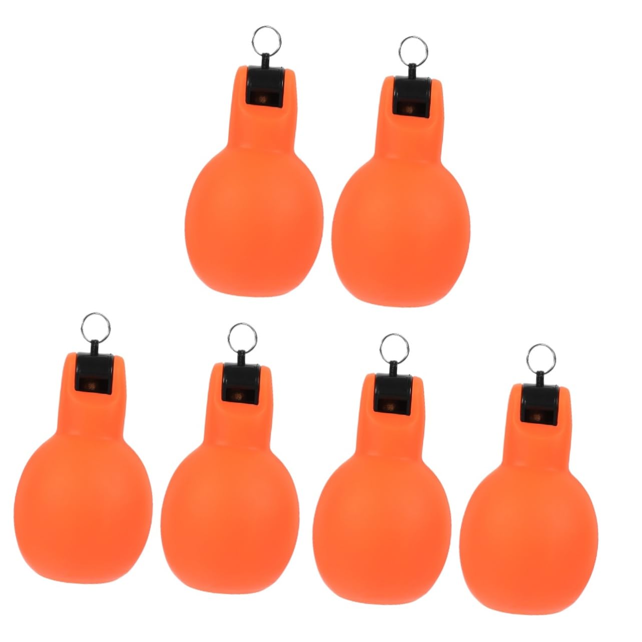 INOOMP Silbato Aire Silbato De Supervivencia De Mano Pequeño Silbato Portátil Silbato De Supervivencia para Acampar Práctico Silbato Pequeño De Polivinilo Rojo