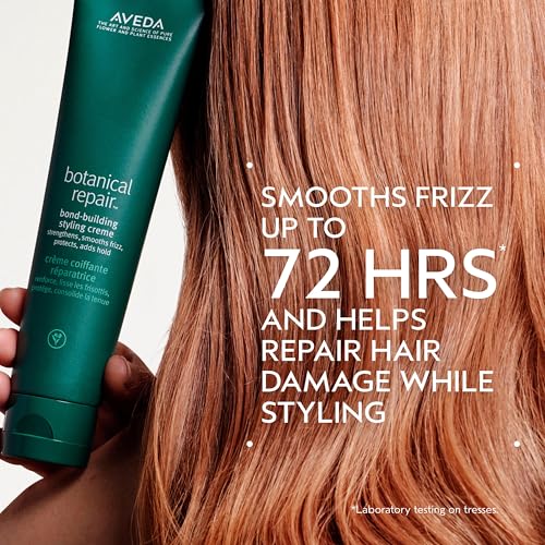 Aveda Botanical Repair Bond-Building Styling Creme | Hair Cream Helps Repair Damaged Hair | Smooths Frizz for Up to 72 Hours | Heat Protectant | 98% Naturally Derived | Silicone Free, 150ml