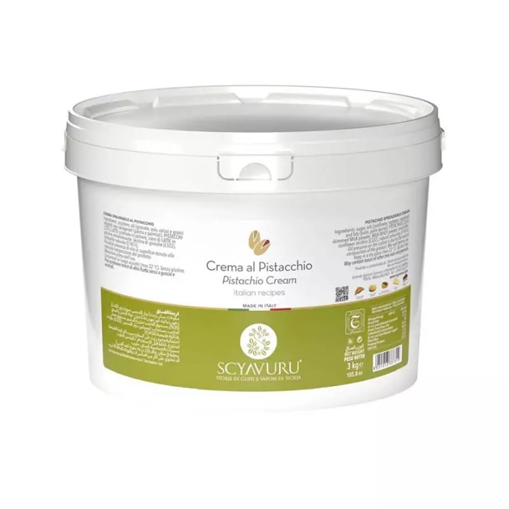 Crema al Pistacchio Formato maxi secchiello da 3 kg