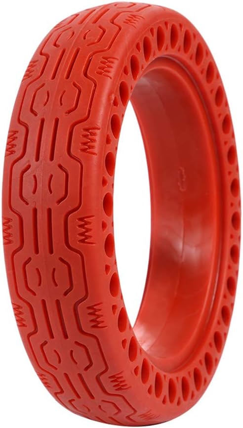 FOLOU Solid Tires 8.5 Inches Electric Scooter Wheels Replacement Tire 8-1/2'' Front or Rear Honeycomb Tires for Xiaomi Mijia M365, Gotrax GXL V2 and More (1 Piece)