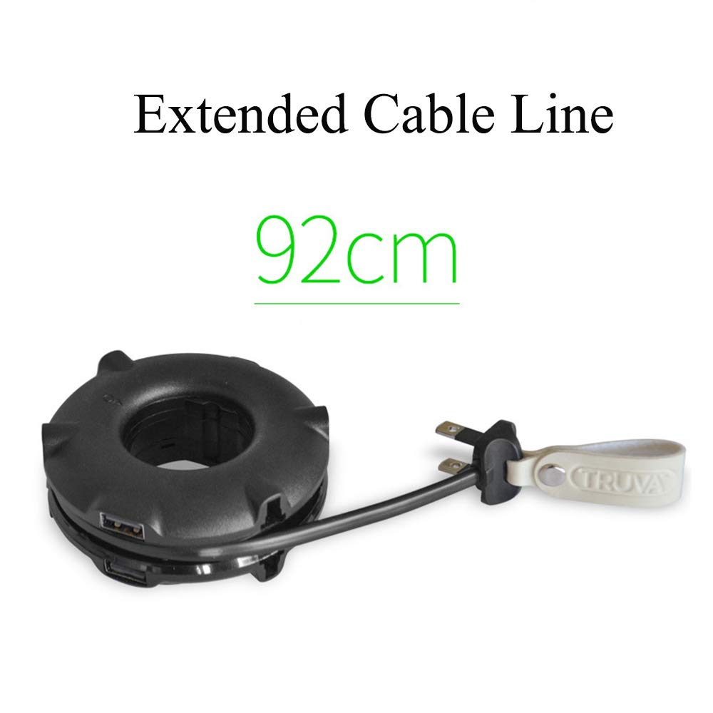 Pasizoe Donuts All-in One Power Charger Surge Protector Plug Adapter Cable  Extended Apple Mac Laptop Pro, US/EU/UK/AU DC/AC Travel Converter with 5  Multi-Outlets & 2 USB Ports 2.0A : Amazon.sg: Electronics