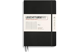Leuchtturm 123-Numbered, Squared, Graph and Dotted Notebooks in Softcover