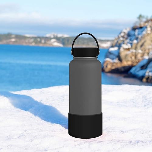 Miniatura 6 de WUQID Protective Silicone Boot Sleeve for 12oz-40oz Hydro Sport FlaskStanle Water Bottles Tumbler Anti-Slip Bottom Sleeve Cover for All Water