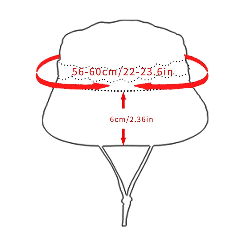 Cappello da Sole per Esterni, Stile Classico, per la Caccia, la Pesca, Il Campeggio e l'alpinismo (Taglia Unica H)